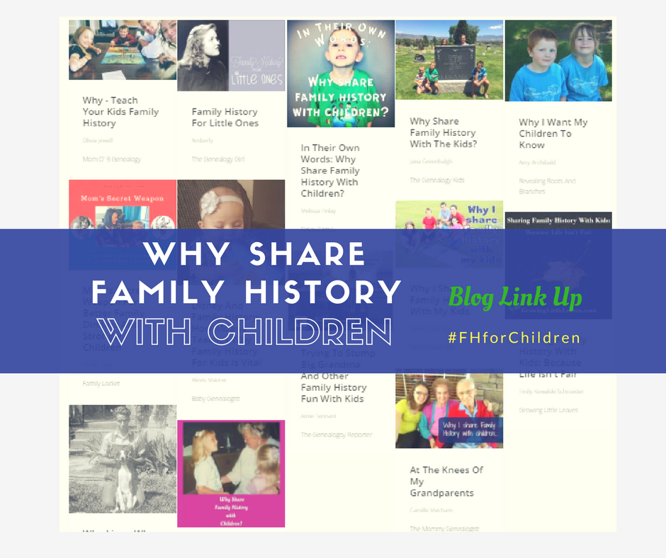 Why share family history with children